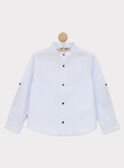 Chemise bleu ciel RINERAGE / 19E3PGF2CHM020