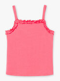 Débardeur Rose fluo ZYDEBETTE / 21E2PFU2DEBD311