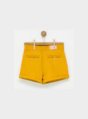 Short jaune PABYFETTE / 18H2PF41SHO109