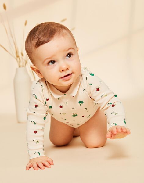 Body vanille légumes fantaisie FACUNCAN / 23E1BGB1BOD114