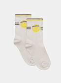 Chaussettes à motif balle de tennis KORIBAGE / 24E4PGD1SOQ000