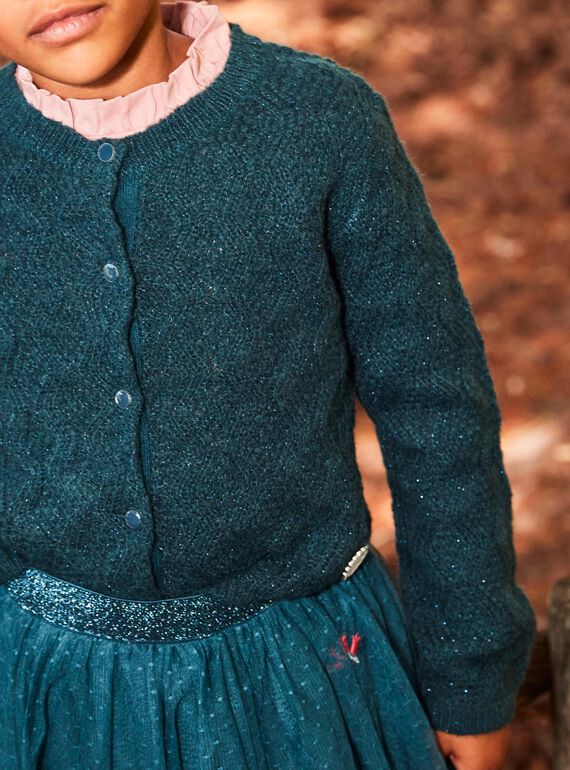 Cardigan en maille fantaisie DUICAETTE / 22H2PFZ1CARG633