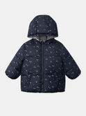 Doudoune vichy réversible à capuche LIORELIE / 24H1BF72D3E001