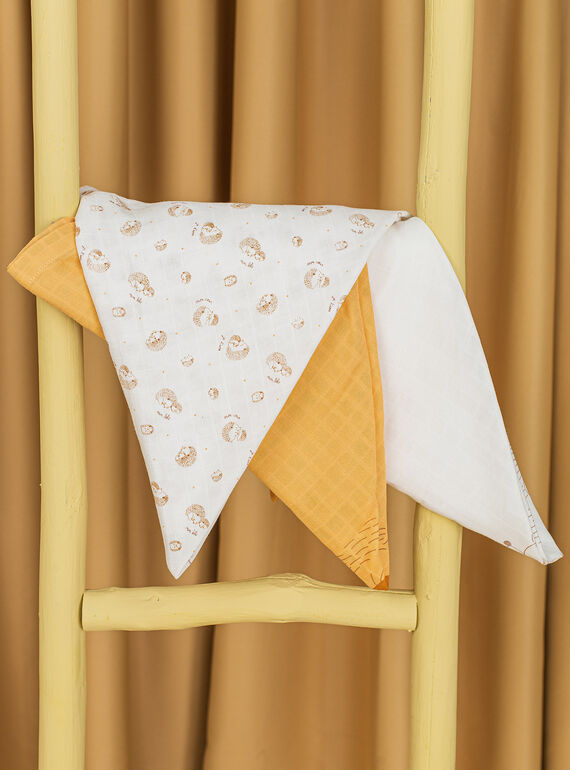 Lot de 3 langes en coton bio bébé mixte DORIK / 22H0AM11LAN107