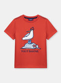 T-shirt imprimé mouette en jersey  KETCHAGE / 24E3PG42TMCF524
