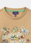 T-shirt imprimé insectes  KABAGE / 24E3PG31TMLI820