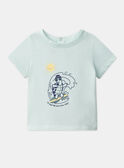Tee Shirt Turquoise KAVIRGIL / 24E1BGR1TEE203