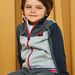 Haut de jogging gris et rouge basket