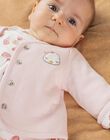 Veste réversible rose bébé fille DOLLY / 22H0CFH1VES307