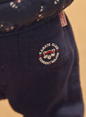 Pantalon bleu marine Bébé Garçon NAISAAC / 25H1BGP1PAN070