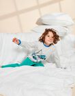 Ensemble pyjama gris thème travaux FLOPASAGE / 23E5PG24PYJ943