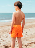 Short de bain orange à motif magique  MRUMOUAGE / 25E4PGC7MAIE405