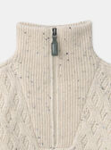 Pull Gris Chiné LADNITAGE / 24H3PGQ2PUL811