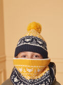 Bonnet jacquard tricolore LISTANAGE / 24H4PG72BONB106