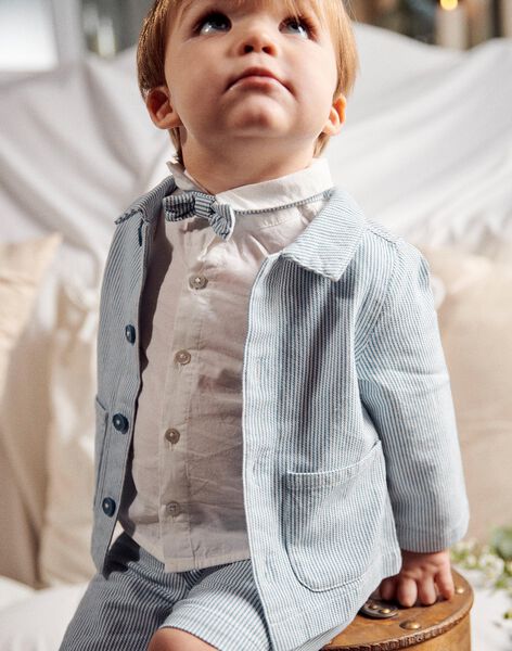 Chemise écrue en popeline FAETIENNE / 23E1BGI2CHM000