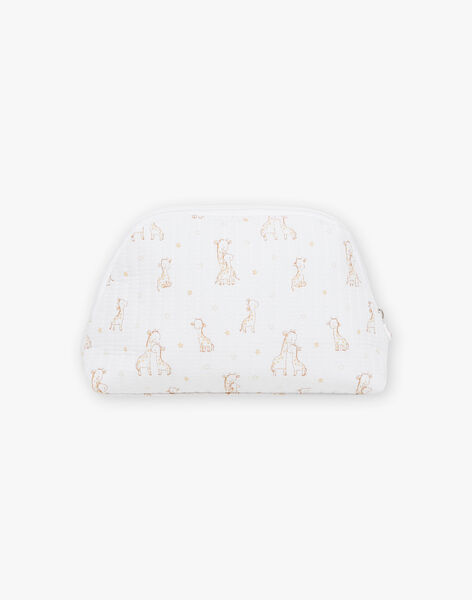 Trousse écrue Girafe FOUNTAIN / 23E0AM61TRN000