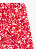 Short fuchsia à imprimé fleuri enfant fille CAUSHOETTE 1 / 22E2PFT3SHO304