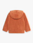 Veste réversible à capuche marron DRIPOETTE 2 / 22H2PFV1CAP821