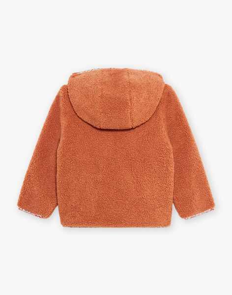 Veste réversible à capuche marron DRIPOETTE 2 / 22H2PFV1CAP821