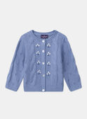 Cardigan fleurs MADORICE / 25E1BF81CAR205