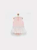 Robe chasuble corail NASAMIRA / 18E1BFL2CHS311
