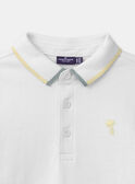 Polo Blanc MMIBASAGE 2 / 25E3PGT2POL001