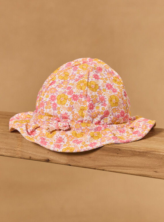 Chapeau UPF 50+ imprimé fleuri MITANIA / 25E4BFC1CHA001