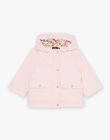 Imperméable rose ciré à capuche 3 en 1 FIMARION / 23E1BF51IMP318