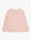 Sweat Sport rose à fleurs FRISWETTE / 23E2PFJ1SWED300