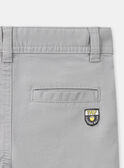 Pantalon gris cargo KOZIPAGE / 24E3PGD1PAN218