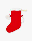 Botte de Noël en velours rouge lapin DUJUSTINE / 22H4BF71ACD050