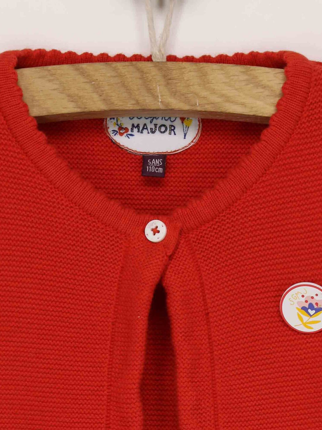 rouge cardigan