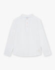 Chemise blanche manches longues FREGAGE / 23E3PGI2CHM000