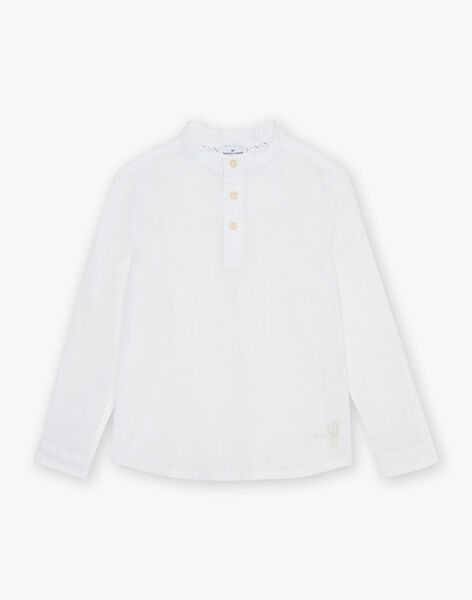 Chemise blanche manches longues FREGAGE / 23E3PGI2CHM000