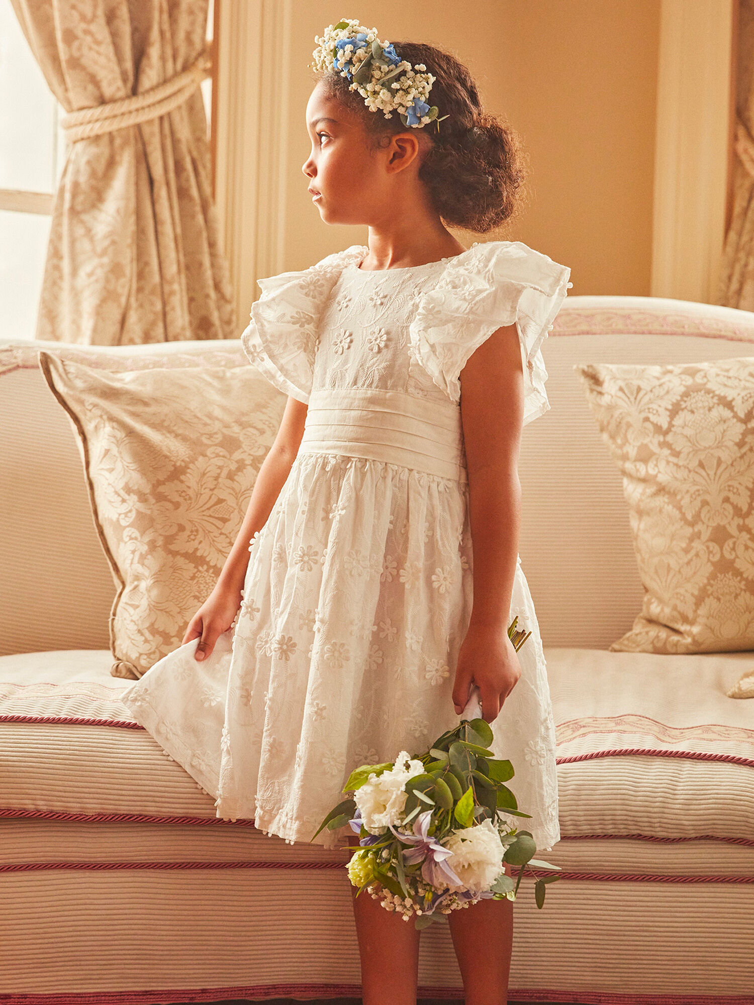 Robe blanche sergent major top