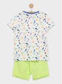 Ensemble blanc et vert RIPLAGE 2 / 19E3PGO4ENS001