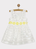Robe blanche RYEVIETTE / 19E2PFS1ROB001