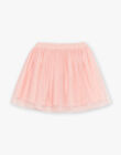 Jupe rose courte à paillettes FRITUETTE 2 / 23E2PFJ2JUPD300