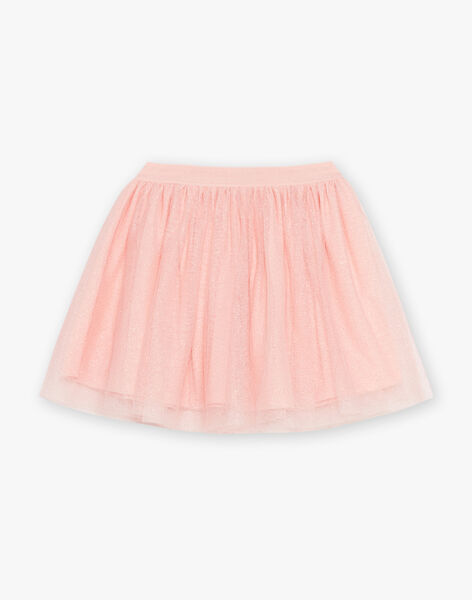 Jupe rose courte à paillettes FRITUETTE 2 / 23E2PFJ2JUPD300