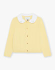 Cardigan jaune en coton FRITETTE 2 / 23E2PFJ3CAR010