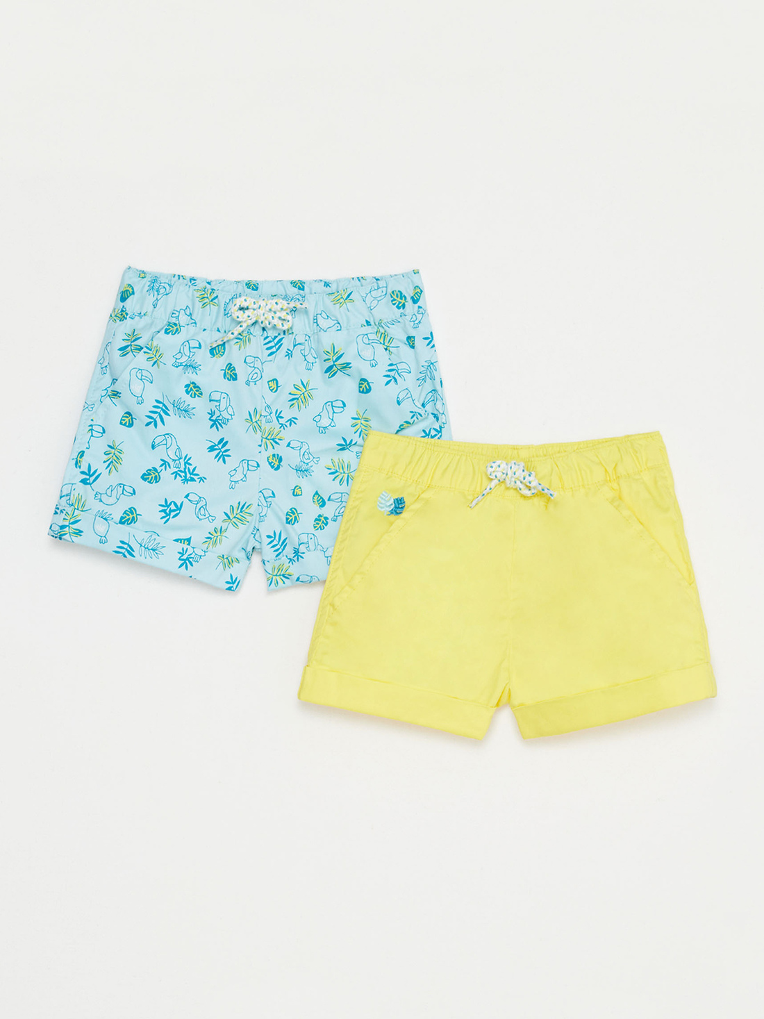 Lot de deux shorts bébé garçon