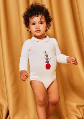 Body blanc garçon - 15,99€