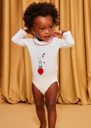 Body blanc fille - 15,99€