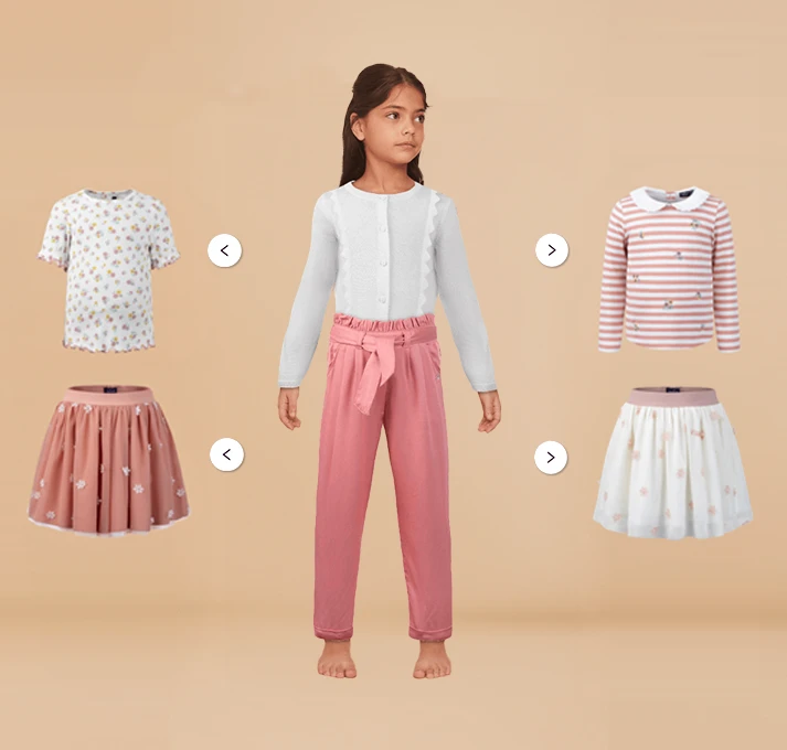 Sergent Major vous propose de créer les looks de votre enfant virtuellement.